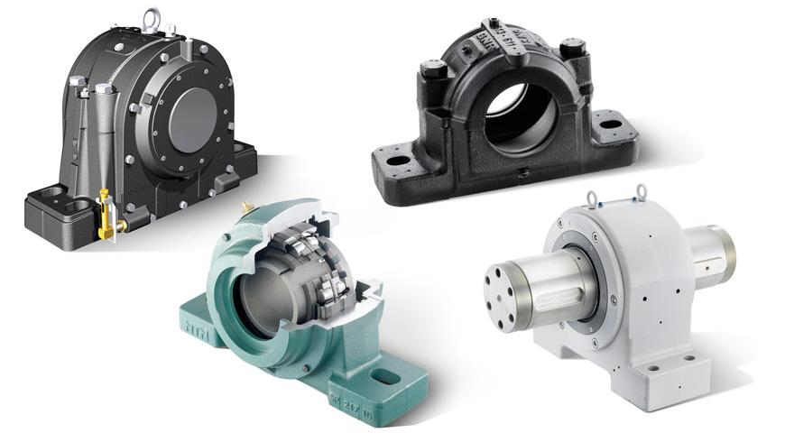 Gối đỡ 2 nửa NTN